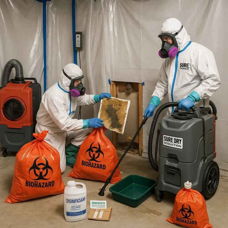 Contaminated Water Handling Protocols process in Mount Holly, NJ