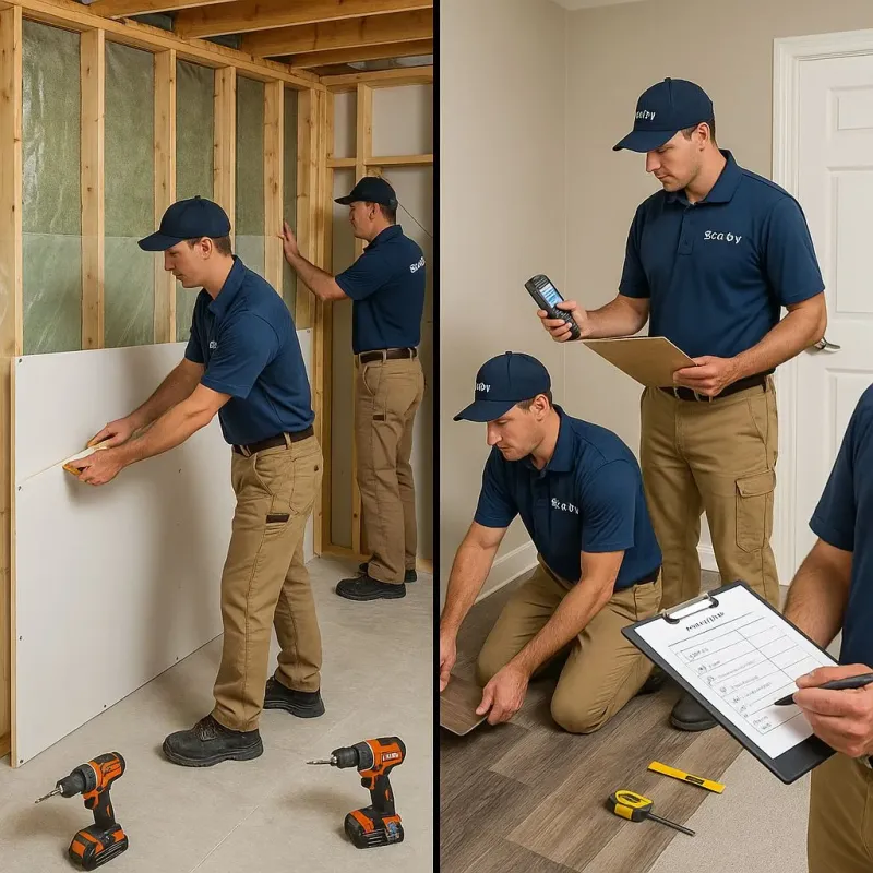 Repairs and Reconstruction process in Mount Holly, NJ