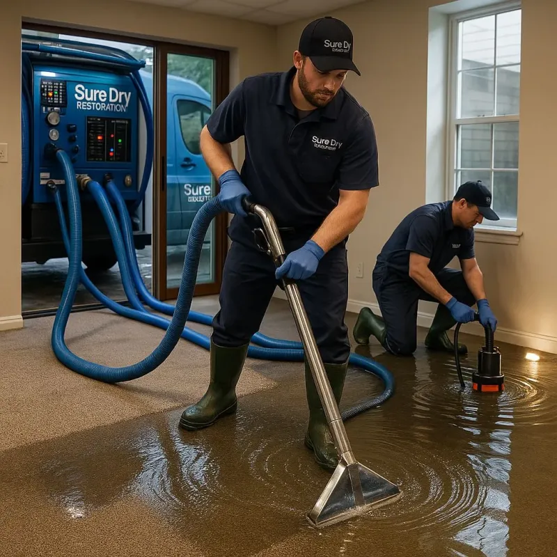 Water Extraction and Removal process in Mount Holly, NJ